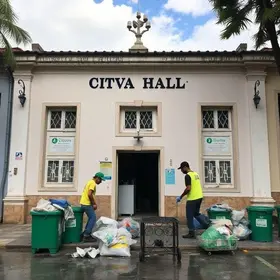 mutirão de limpeza em Cuiabá