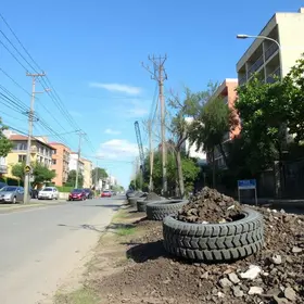 retirada de pneus acumulados