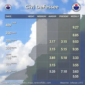Defesa Civil alerta