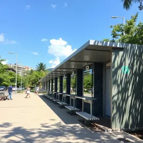 banheiros do Parque das Águas