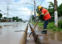 limpeza de drenagem em Cuiabá